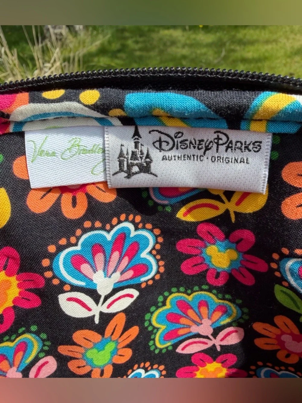 Disney Parks Vera Bradley Mini Hipster Crossbody “Midnight with Mickey” Like New